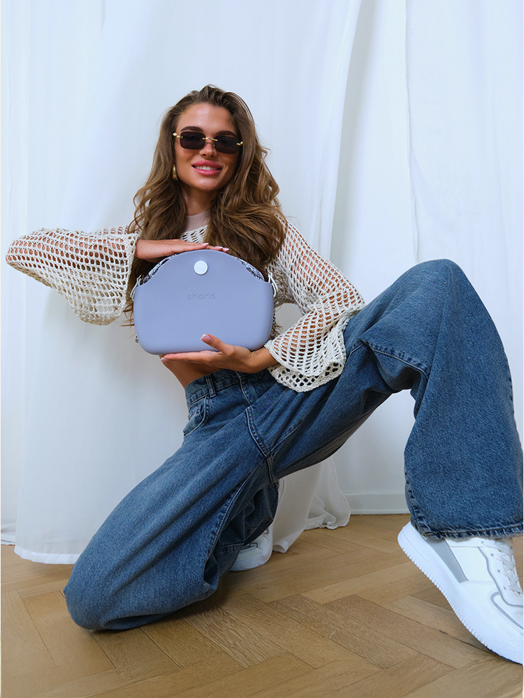 Sharis полумесяц голубой