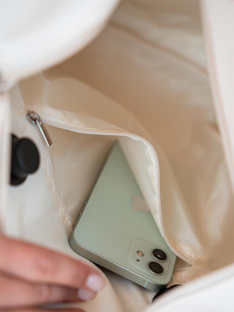 Sharis светлый шопер, внутренний карман